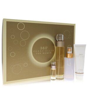 perry ellis 360 by Perry Ellis Gift Set -- 3.4 oz Eau De Toilette Spray + 4 oz B